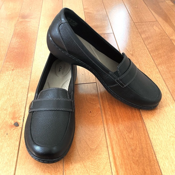 CLARKS CORA DAISY BLACK Size 9.5 - Picture 6 of 13